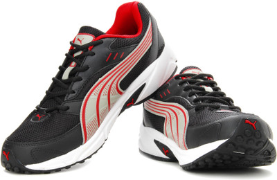 

Puma Atom Ind. Running Shoes For Men(Black, Red, 01;black;red