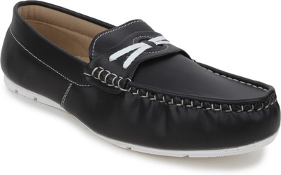 

Vilax Loafers For Men(Black, White)