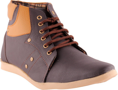 

Shoe Island V1087 Boots For Men(Brown
