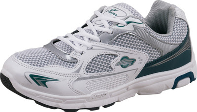 

Campus Performax Running Shoes For Men(White, Silver, Green)