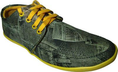 

JK Port Men Yellow Jeans Casuals Shoes For Men(Multicolor)