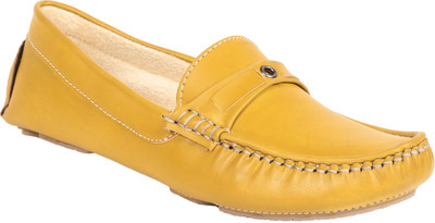 

Adorn Elegant and Trendy Loafers For Women(Yellow