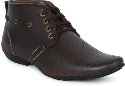 

Get Glamr BASIC Boots For Men(Brown)
