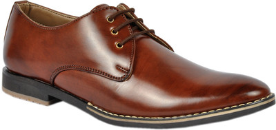 

Footlodge Simple and Good Looking Corporate Casuals For Men(Brown, Dark brown