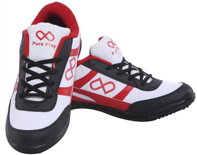 

Pure Play PPGS-202-Silver-Red Casual Shoes For Men(White, Red, Silver and red