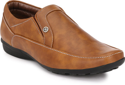 John Karsun Semi-Formal Slip On For Men(Brown, Tan