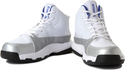 REEBOK Game Star II Lp Basketball Shoes For Men(Blue, White, Silver), Wht;slvr;rbk royal