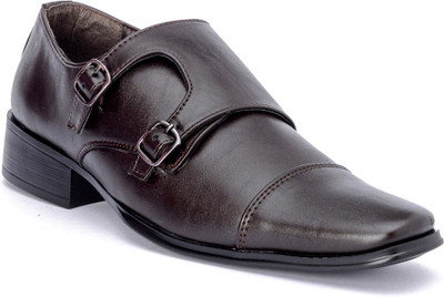

Bruno Manetti 1459 Party Wear Shoes For Men(Brown)