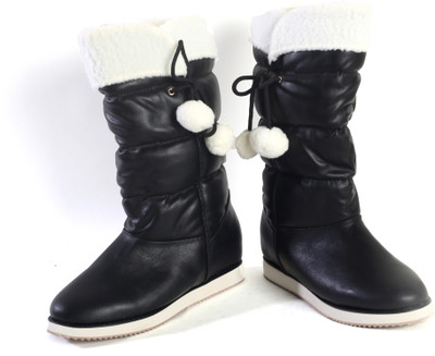 

Pinza Black Christmas Boots For Women(Black, White
