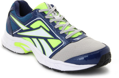 

REEBOK Speed Sports Lp Running Shoes For Men(Blue, Grey), Stl;slvr;yllw;blue