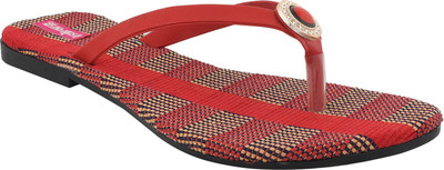 

Indirang Slip On For Women(Multicolor, Red