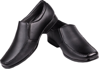 

Azzaro Black Basix Slip On Shoes For Men(Black