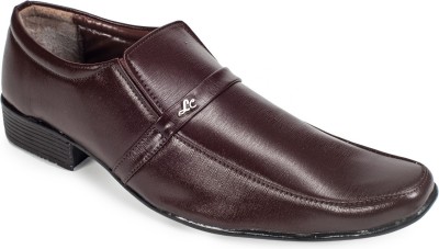 

Rajdoot Slip On Shoes For Men(Brown)