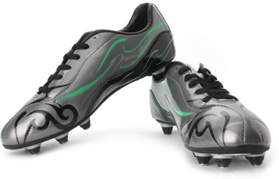 Nivia Grenade Football Shoes For Men(Grey, D.grey;black