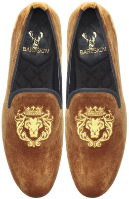 

Bare Skin Velvet Slip On Slip On For Men(Tan