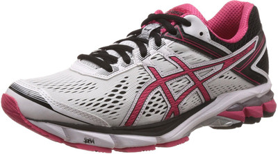 

Asics Gt-1000 4 Women Running Shoes For Women(White, Pink, Black, White::azalea::black