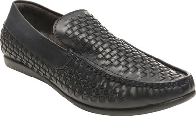 

Funk'd Criss Cross Loafers For Men(Black