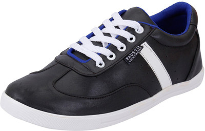 

FAUSTO Black Men Sneakers For Men(Black)
