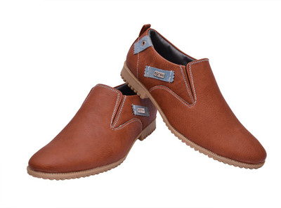 

Elixir Man Agree Slip On Casual Shoes For Men(Brown), Tan