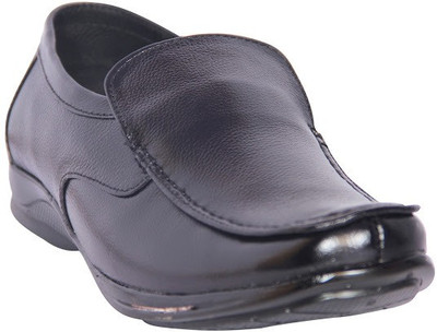 

Leather Chief Slip On For Men(Black