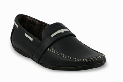 

Bacca Bucci Modish Blue Loafers For Men(Black