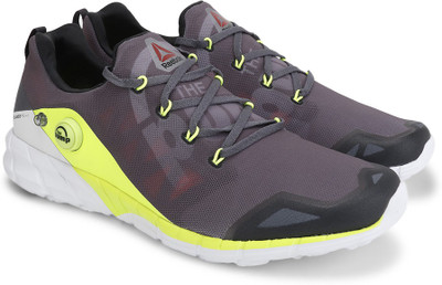 

REEBOK ZPUMP FUSION 2.0 Running Shoes For Men(Green, Grey), Alloy/grey/yell/coal/wht