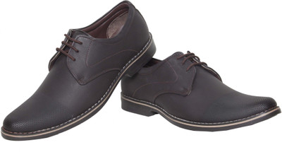 

Azzaro Black Ducas Corporate Casual Shoes For Men(Brown
