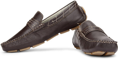 

tZaro Quilt Men Loafers For Men(Brown, Dark chocolate