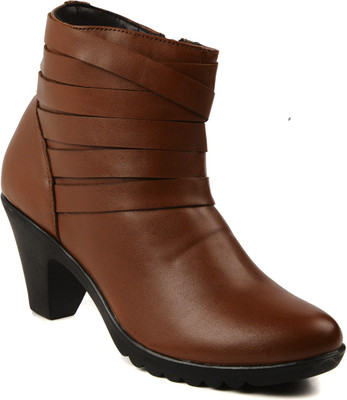 

Bruno Manetti 5011 Boots For Women(Tan
