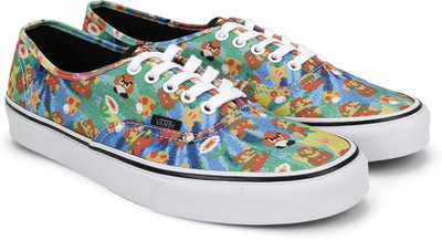 

Vans Authentic Sneakers For Men(Multicolor, (nintendo) super mario bros/tie-dye