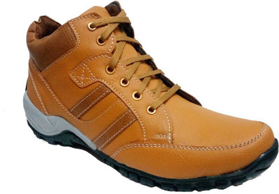 

Vogue Stack Boots For Men(Beige