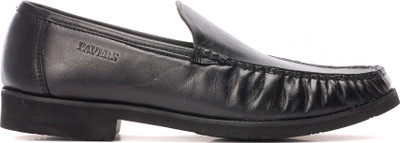 

Pavers England Genuine Leather Slip on For Men(Black
