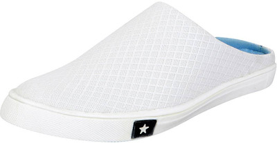 FAUSTO Trendy Clogs For Men(White