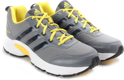 

ADIDAS ERMIS M Men Running Shoes For Men(Grey), Visgre/ntgrey/byello