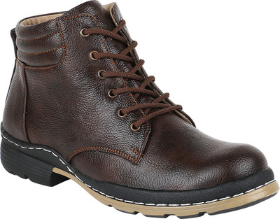 

Kraasa Fortune Half Boots For Men(Brown)