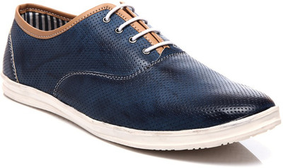 

Juan David 0057-Tan Casual Shoes For Men(Blue