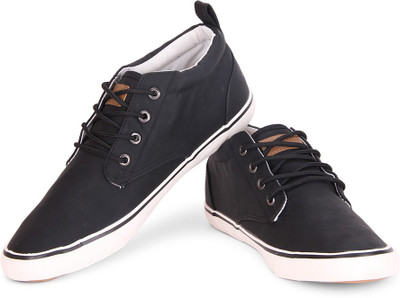 

Lotto Dalton mid Sneakers For Men(Black, 10