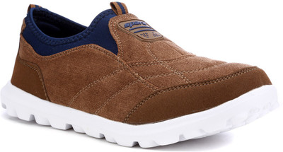 

Sparx Stylish Brown & Blue Canvas Shoes For Men(Brown, Blue
