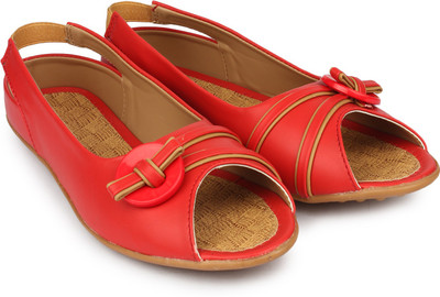 

Shezone Bellies For Women(Red)