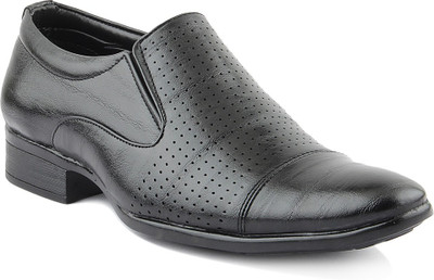 

Golden Sparrow Slip On Shoes For Men(Black)