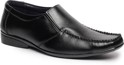 flipkart black formal shoes