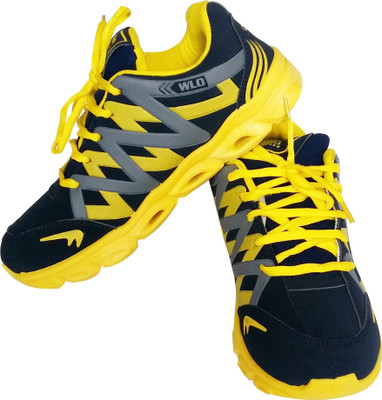 

Wood Craft Action Running Shoes For Men(Navy, Yellow, Yellow204