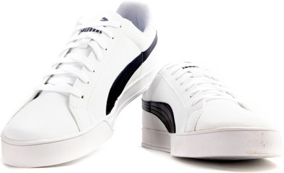 

Puma Smash Vulc Sneakers For Men(White, White-peacoat