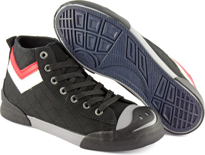

DeVEE Always Keep Smiling 2.0 Black-Grey Anklet Sneakers For Women(Black, Grey