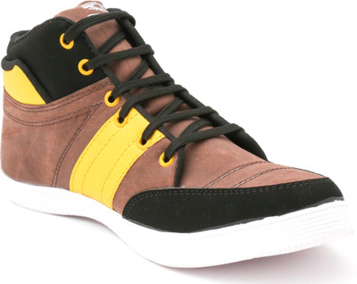 

TheWhoop Mens Premium Brown Casual Shoe Sneakers For Men(Brown)