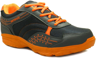 

Terravulc Running Shoes For Men(Black, Orange, Grey