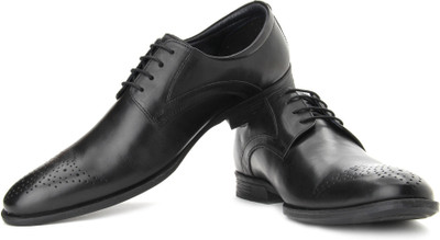 

Hush Puppies By Bata London DerBy Lace Up Shoes For Men(Black