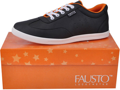 

FAUSTO Trendy Sneakers For Men(Black