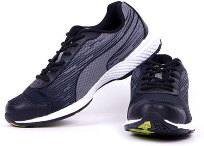 

Puma Running Shoes For Men(Black, Black-lime punch-white