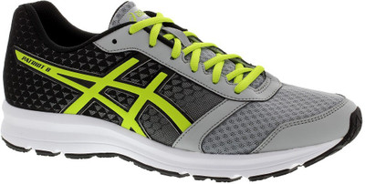 

Asics Patriot 8 Men Running Shoes For Men(Black, Silver grey::lime::black
